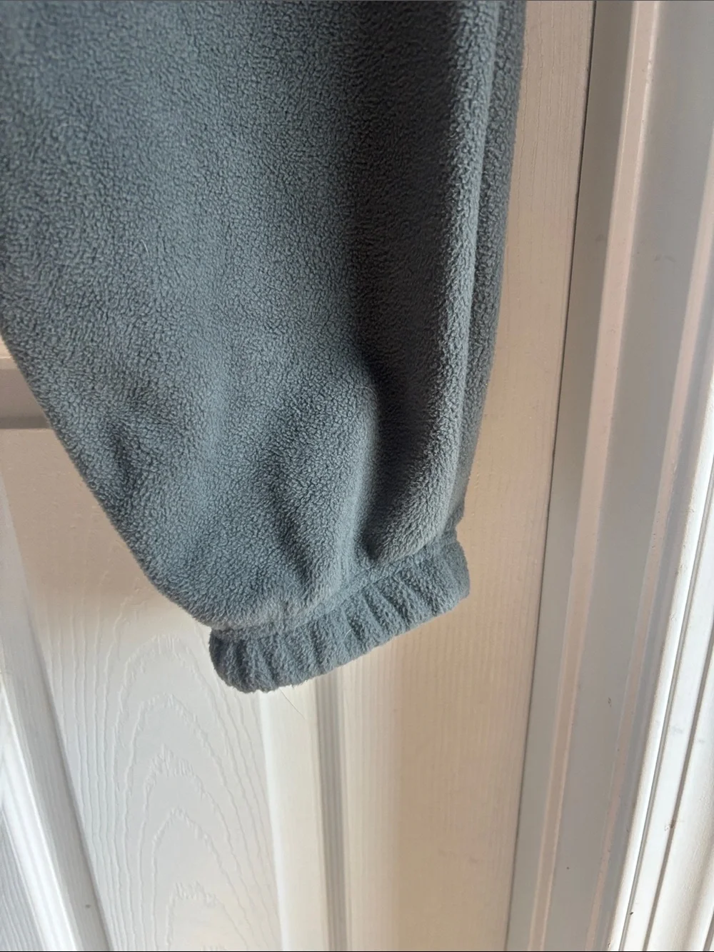 Nike Gray Fleece Joggers with Knee Panels